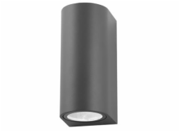 Svítidlo Nova Luce NERO R WALL GREY 2 nástěnné, IP 54, GU10