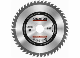 Pilový kotouč Kreator KRT020421 na dřevo 210mm, 48T