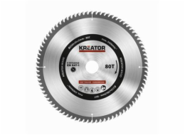 Pilový kotouč Kreator KRT020426 na dřevo 250mm, 80T