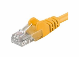 PREMIUMCORD Patch kabel UTP RJ45-RJ45 CAT5e 15m žlutá