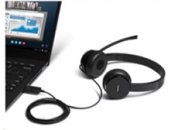 LENOVO sluchátka 100 USB Stereo Headset