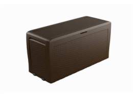 Zahradní box Keter Samoa Rattan Box 270L hnědý