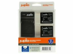 Set Jupio 2x DMW-BLG10 - 900 mAh + USB Single Charger 