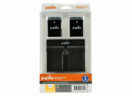 Set Jupio 2x EN-EL14(A) 1100mAh + USB duální nabíječka