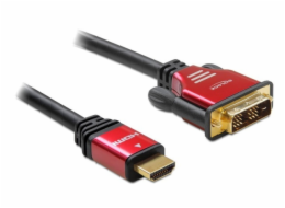 DeLOCK adaptér HDMI A (samec) > DVI (samec)