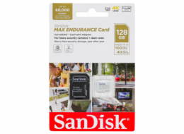 Karta SanDisk Max Endurance MicroSDXC 128 GB Class 10 UHS-I/U3 V30 (SDSQQVR-128G-GN6IA)