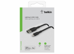 Belkin Lightning nab./sin. kabel 2m, oplasteny, mfi cert, cerny