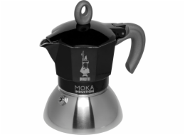 Bialetti MOKA na 2 šálky černá vhodná pro indukci