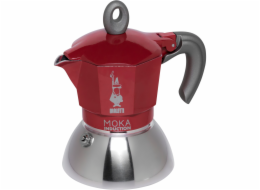 Bialetti MOKA na 2 šálky cervená vhodná pro indukci