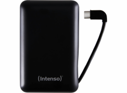 Intenso powerbanka XC10000 cerná +USB-A na typ-C kabel 10000 mAh