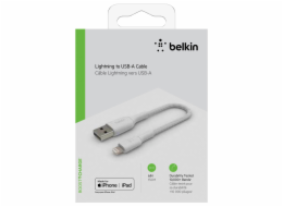 Belkin Lightning nab./synchro. kabel 15cm,oplást.mfi cert.bílý