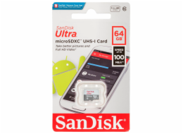 SanDisk SDSQUNR-064G-GN3MN paměťová karta 64 GB MicroSDXC Třída 10