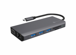 RaidSonic ICY BOX IB-DK4070-CPD USB Type-C Docking 12 Anschlüsse