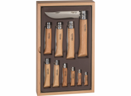 Opinel Collector Set Wood Box 10-piece Pocket Knives