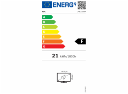 AOC B2 24B2XDAM LED display 60,5 cm (23.8") 1920 x 1080 px Full HD Černá