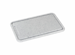 Zassenhaus Carving Board Plastic Light Grey 36x23x1,5cm