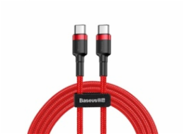 Baseus Cafule Cable USB-C PD 2.0 QC 3.0 60W 1m - červený