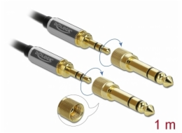 DeLOCK jack kabel 3,5mm 3pinová zástrčka > 3,5mm 3pinová zástrčka