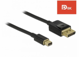 Kabel DeLOCK s certifikací miniDisplayPort (St) > DisplayPort (St) 8K 60Hz