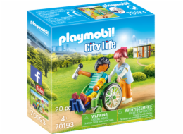 Playmobil 70193 Pacient na vozíku