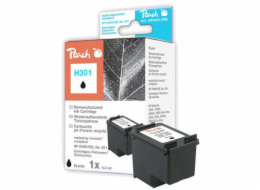 PEACH kompatibilní cartridge HP CC561EE, No.301, black, 5.7ml