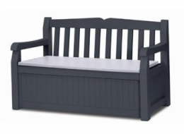 Keter Eden Garden Bench 265L šedá