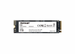 Patriot P300 1TB, P300P1TBM28 PATRIOT P300 1TB SSD / Interní / M.2 PCIe Gen3 x4 NVMe 1.3 / 2280