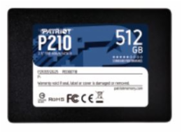 Patriot P210 512GB, P210S512G25, 2.5" SATA3 SSD