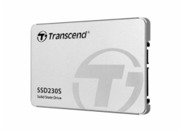 TRANSCEND SSD230S 2TB SSD disk 2.5   SATA III, 3D TLC, Aluminium casing, 560MB/s R, 520MB/s W stříbrný