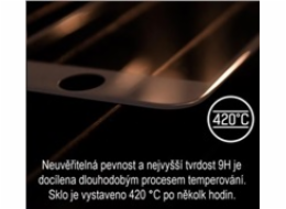 3mk tvrzené sklo HardGlass MAX pro Huawei P40, černá