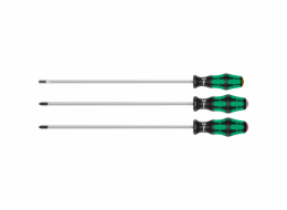 Wera 335/350/355/3 Screwdriver Set Kraftform Plus, 300mm Blades