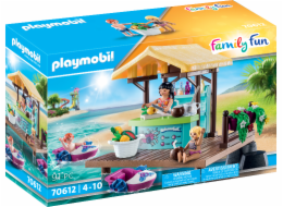 PLAYMOBIL 70612 Rodinná zábava Půjčovna šlapadel s Juice barem