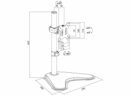 Logilink BP0044 Stolní stojan pro monitory 13 - 32