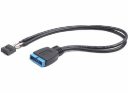 GEMBIRD adapter USB 3.0 FP - USB 2.0 MB 30 cm