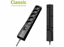 Prodlužovací kabel Ever Classic, 5 zásuvek, 5 m černý (T / LZ09-CLA050 / 0000)