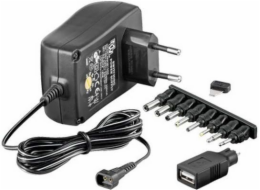 Techly  3-12V, 1.5A 18W Univerzální adaptér