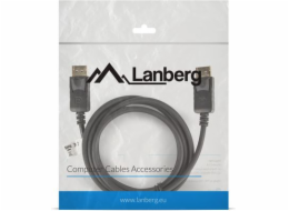 Kabel Lanberg DisplayPort – DisplayPort 1,8 m černý (CA-DPDP-10CC-0018-BK)