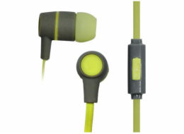 Vakoss SK-214G headphones/headset Wired In-ear Calls/Music Green  Grey