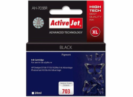 Activejet AH-703BR Inkoust (náhrada za HP 703 CD887AE; Premium; 20 ml; černý)