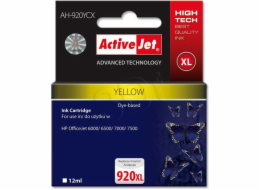 Activejet AH-920YCX HP Printer Ink  Compatible for HP 920XL CD974AE;  Premium;  12 ml;  yellow.