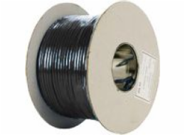 Stranded U / UTP kabel Cat.5E Fca 26 / 7AWG PVC Black 100m - záruka 25 let