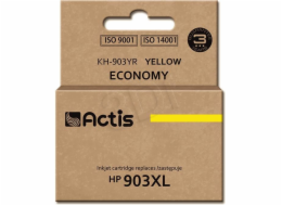 Actis KH-903YR ink (replacement for HP 903XL T6M11AE; Standard; 12 ml; yellow) - New Chip