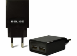 Black Charger Beline 2xusb 2a (Beli0012)