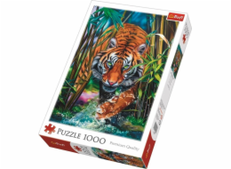 Trefl Puzzle 1000 Dravý tygr