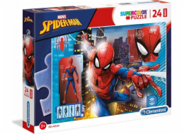 Clementoni Puzzle 24 dílků Maxi Super Color - Spider-Man