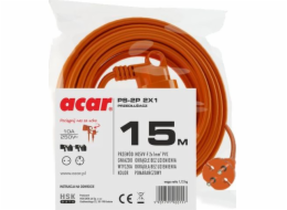 HSK DATA M01806 power extension 15 m 1 AC outlet(s) Indoor/outdoor Orange