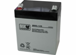 MW Power MWS 5-12 UPS battery Sealed Lead Acid (VRLA) 12 V 5 Ah