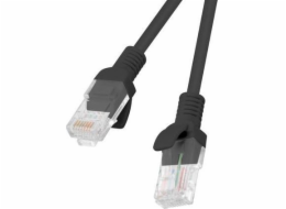 LANBERG PCU5-20CC-0050-BK Patchcord RJ45 cat. 5e UTP 0.5m black 10-Pack