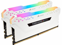 Paměť Corsair Vengeance RGB PRO, DDR4, 16 GB, 3000 MHz, CL15 (CMW16GX4M2C3000C15W)