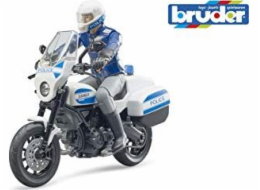 Scrambler Ducati Motorbike s policistou